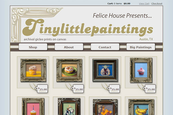 Tiny Little Paintings